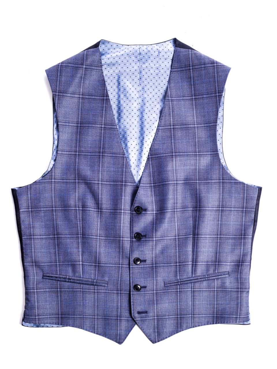 Steve Mqueen - kék mellény