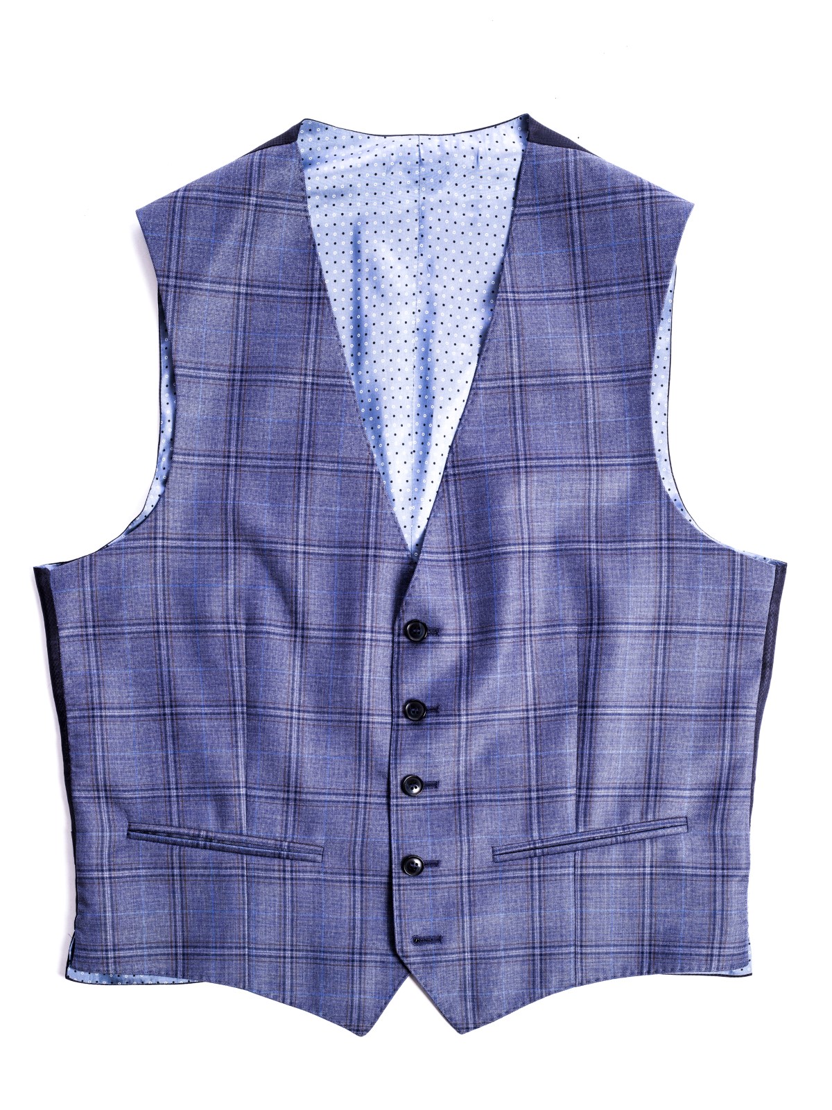 Steve Mqueen - kék mellény