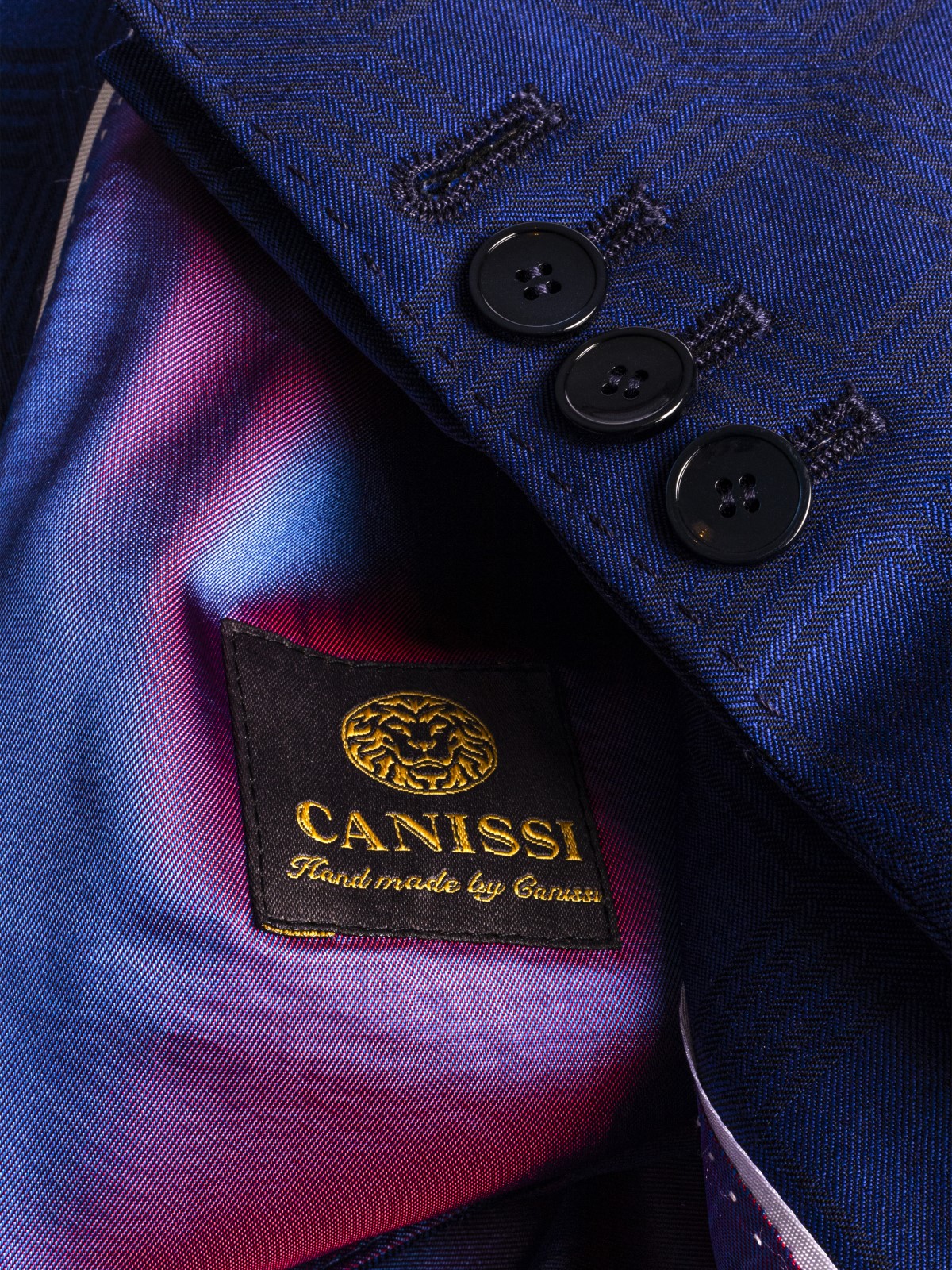 Steve Mqueen - kék öltöny