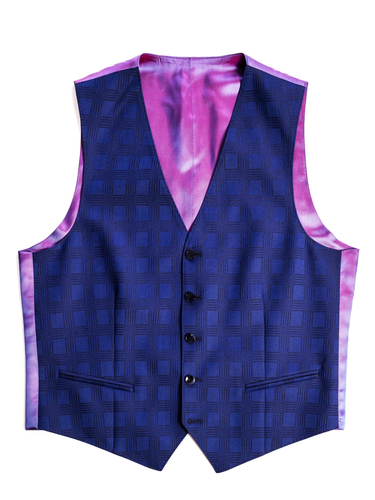 Steve Mqueen - kék öltöny