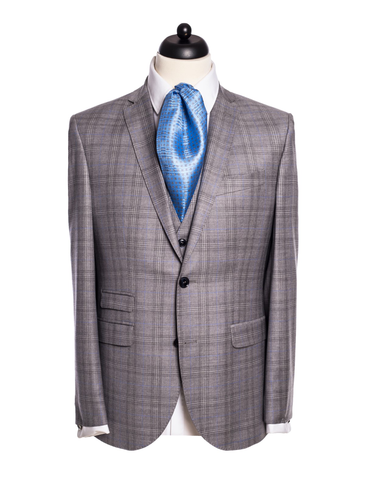 Steve Mqueen - szürke öltöny