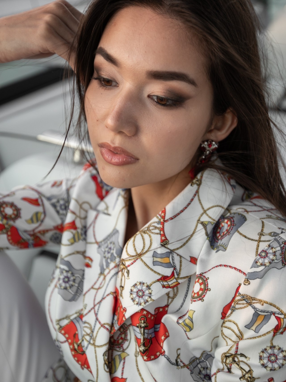 iconic double breasted suit in boat style