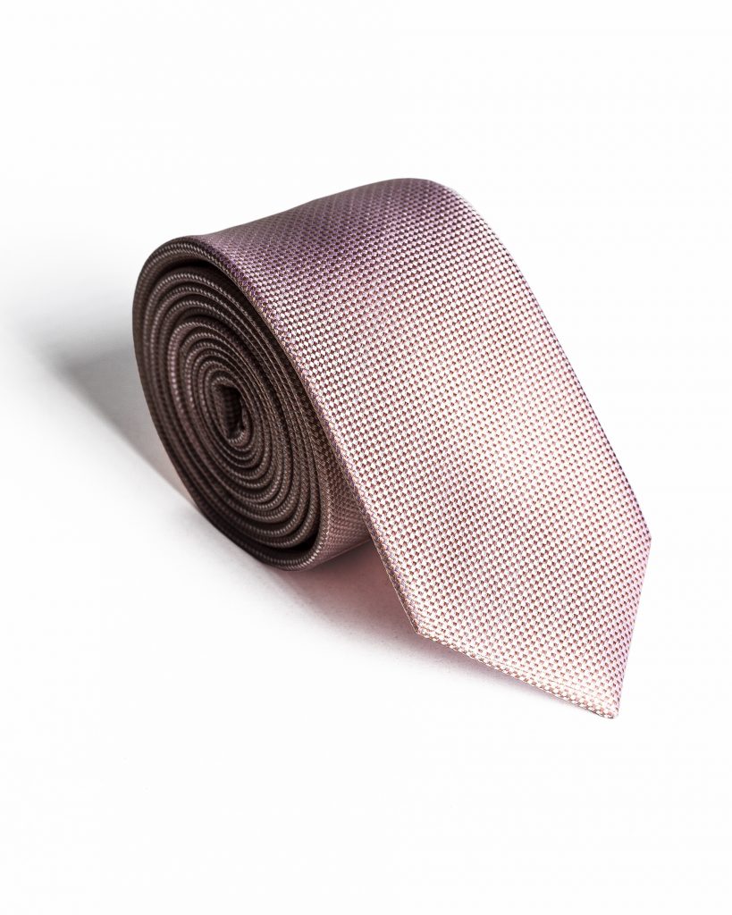 Púder Kockás Slim Prémium Selyem Nyakkendő