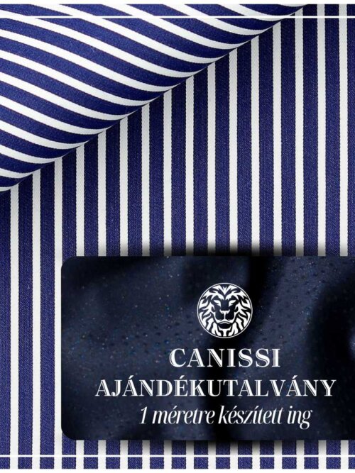 canissi ajandekutalvany 1 meretre keszitett ing thomas mason ingutalvany