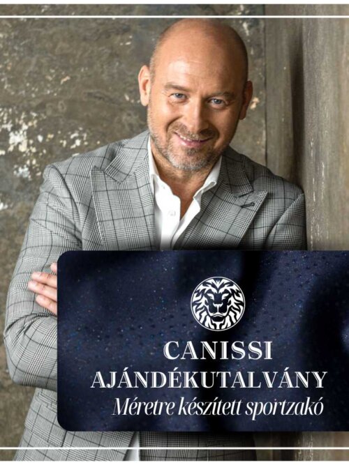 canissi utalvany meretre keszitett sportzako