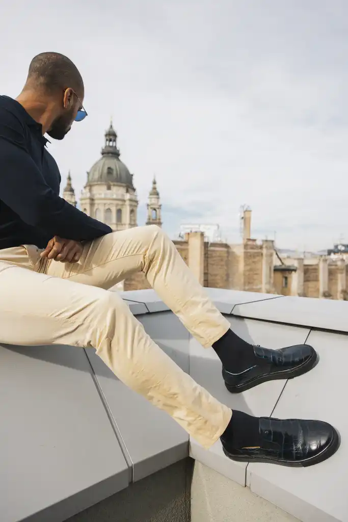 canissi kek krokodilmintas ferfi slip on marhabor felsoresszel