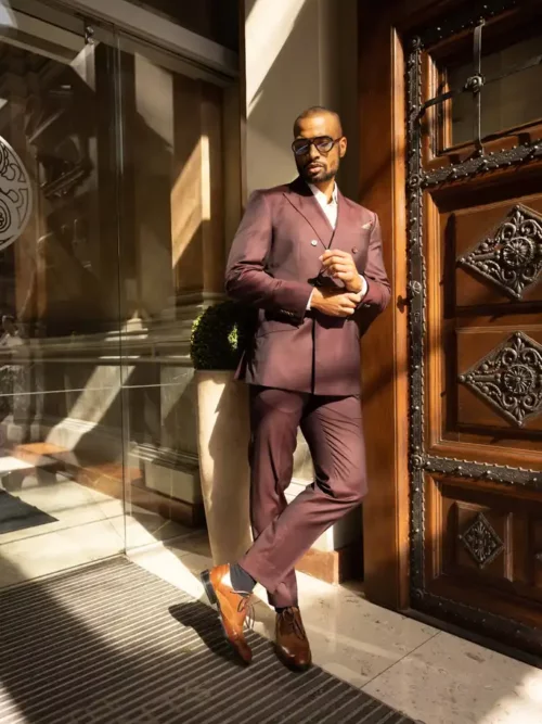 Oxford stílusú marhabőr férficipő